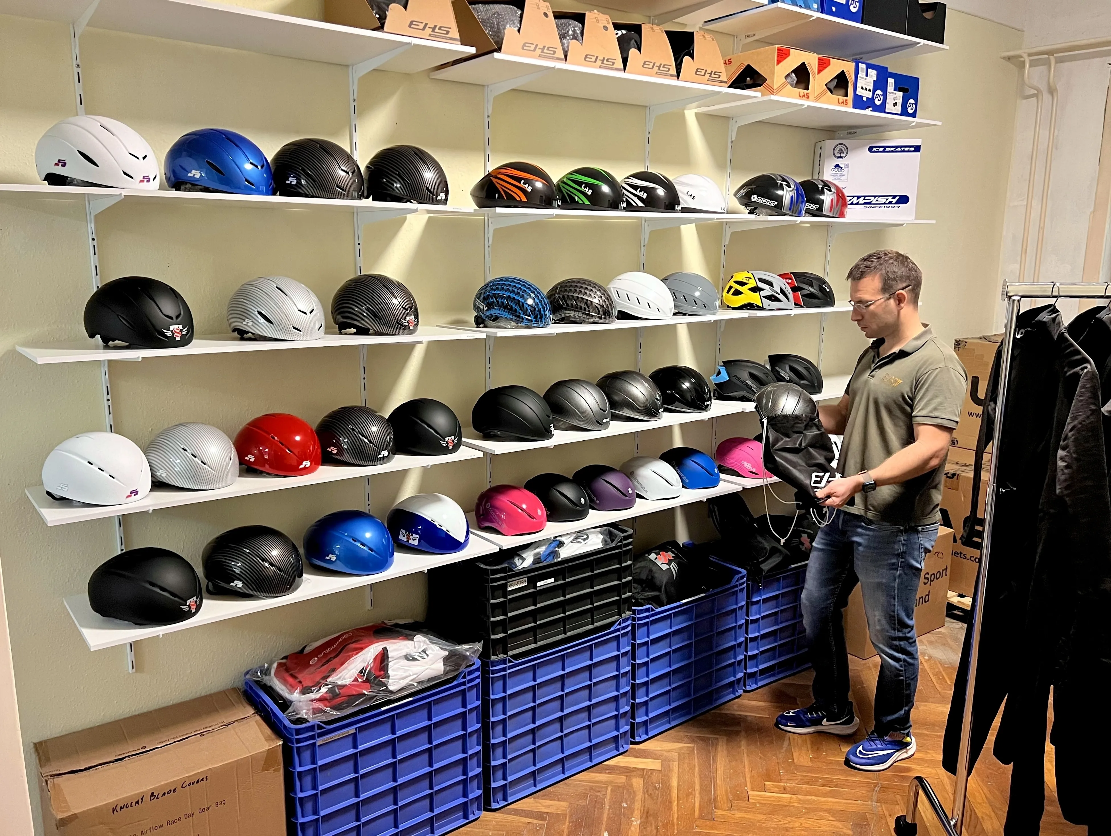 Evolution Speed Skating Showroom